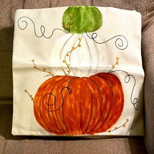 Hand painted pillow cases